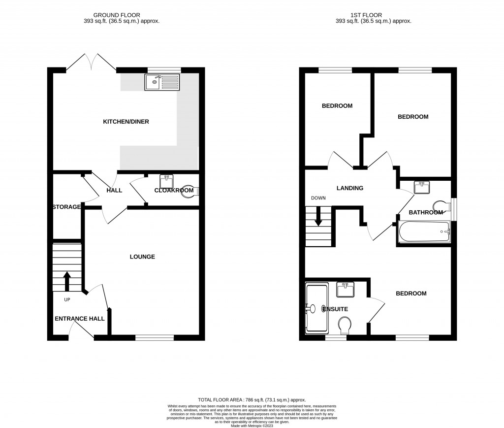 Floorplans For Honeycomb Vale, Chard, Somerset, TA20