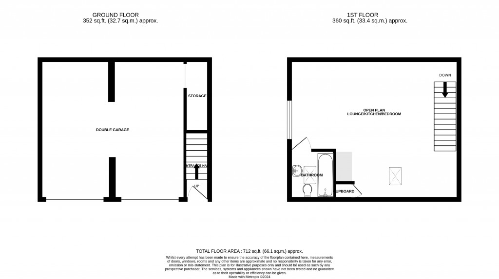 Floorplans For Home Farm, School Lane, Tatworth, Somerset, TA20