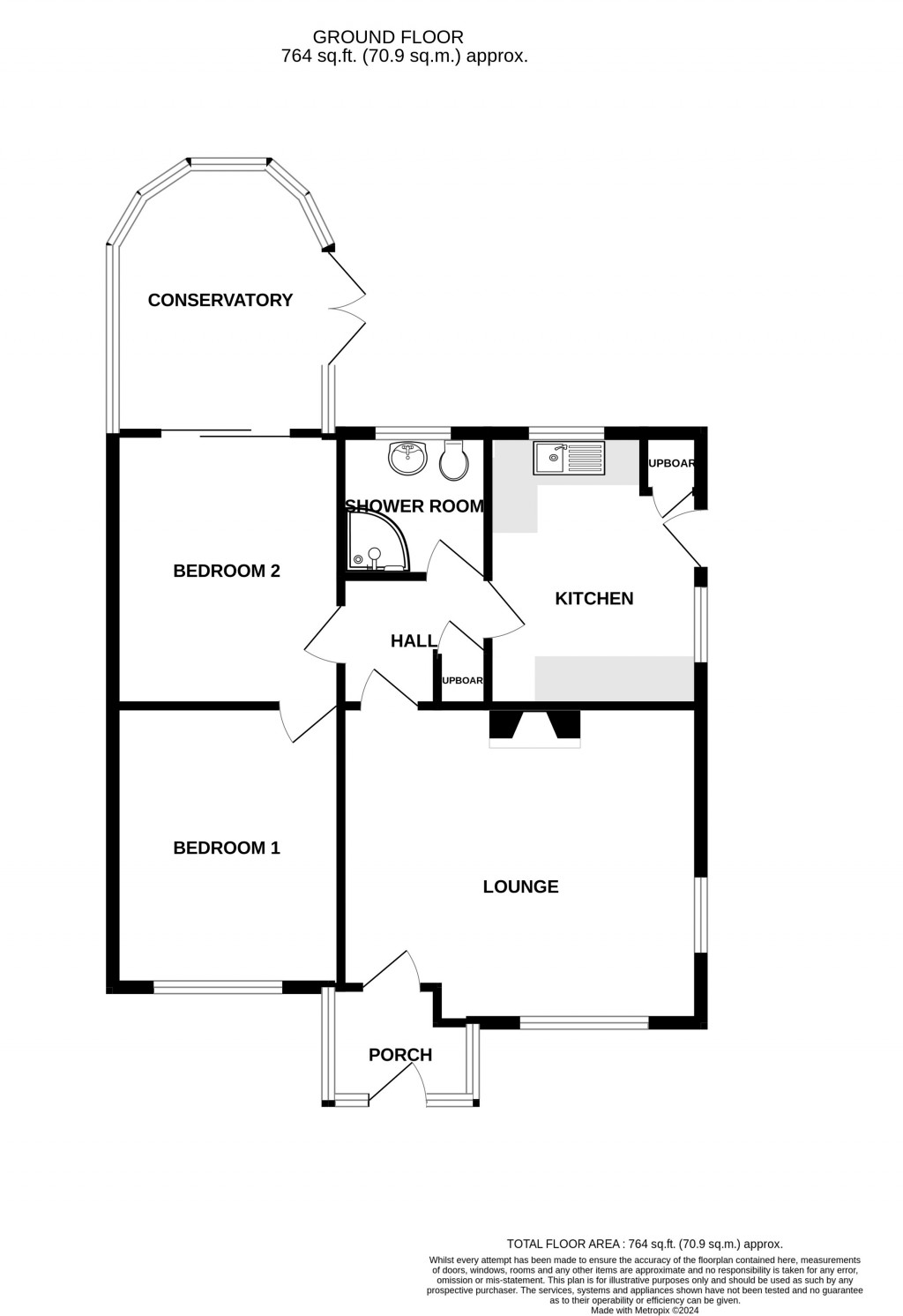 Floorplans For King Ceol Close, Chard, Somerset, TA20