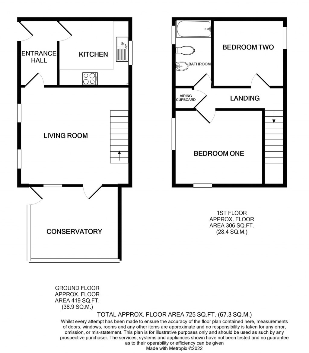 Floorplans For Bath Street, Chard, Somerset, TA20