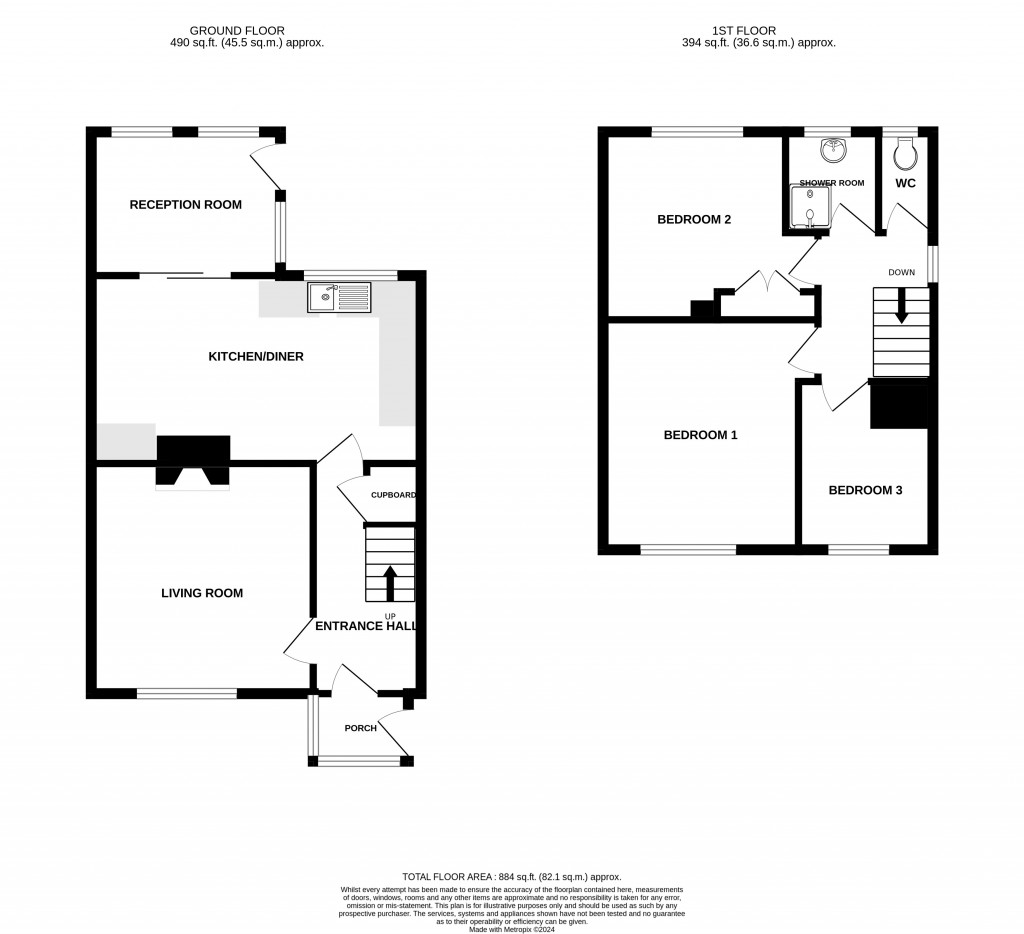 Floorplans For Henson Park, Chard, Somerset, TA20