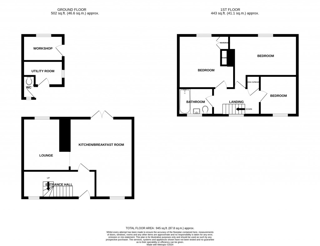 Floorplans For Blackdown View, Ilminster, Somerset, TA19