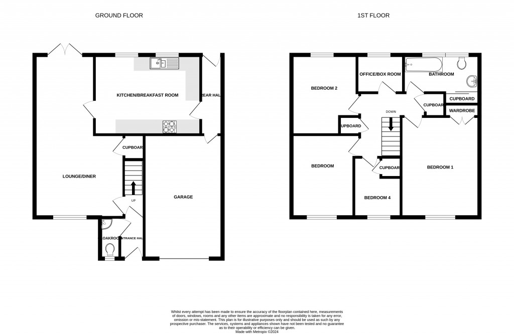 Floorplans For Touches Meadow, Chard, Somerset, TA20