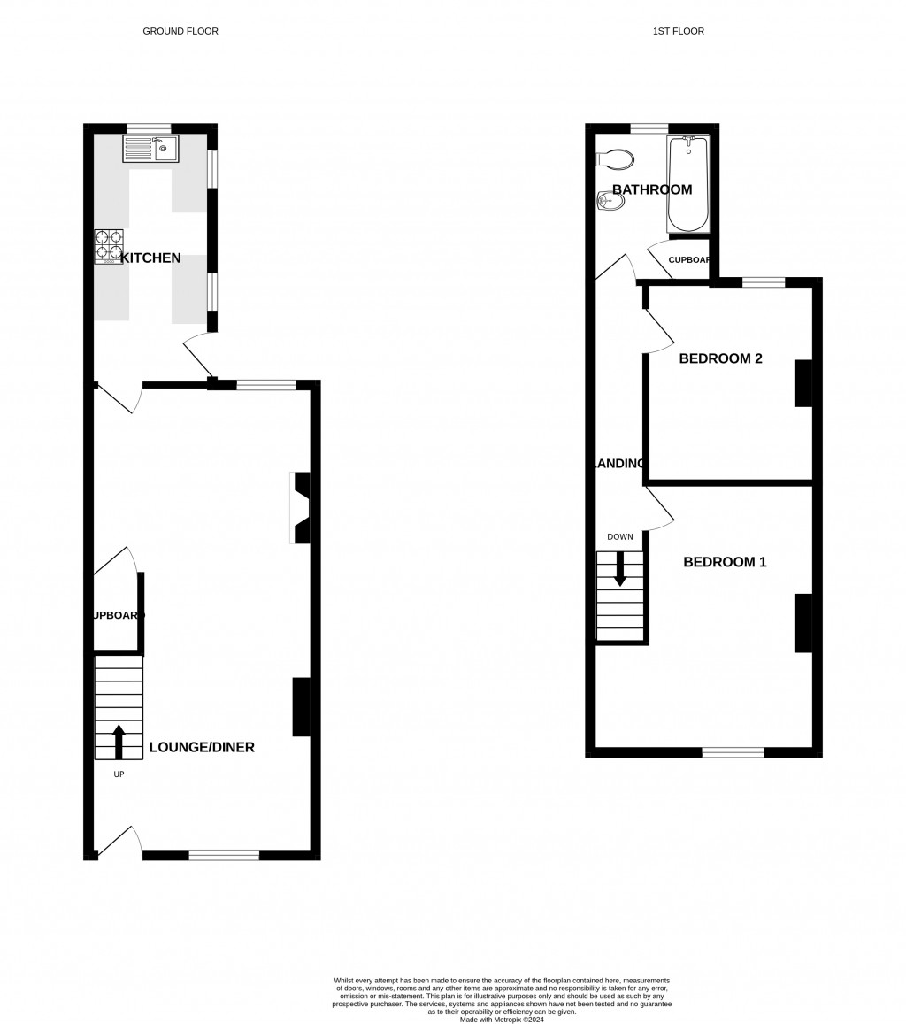 Floorplans For Cambridge Street, Chard, Somerset, TA20