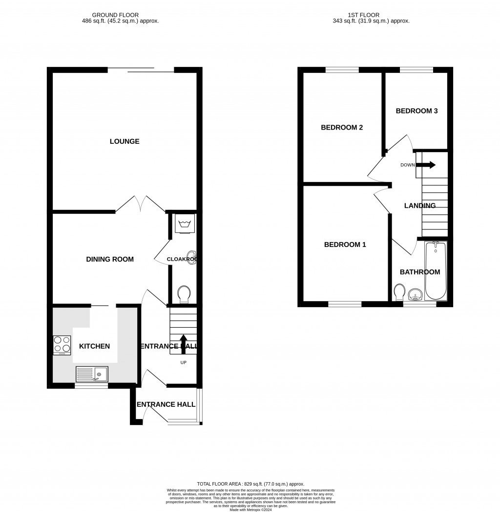 Floorplans For Glynswood, Chard, Somerset, TA20