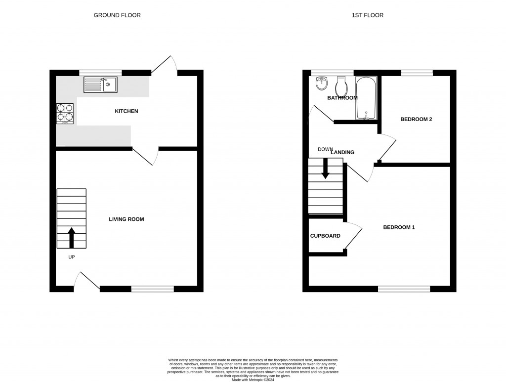 Floorplans For Crib Close, Chard, Somerset, TA20