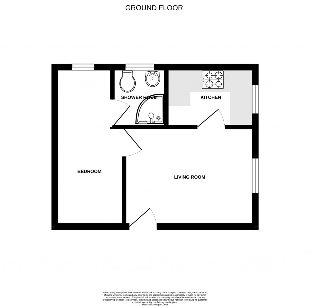 Floorplans For Bubwith Close, Chard, Somerset, TA20