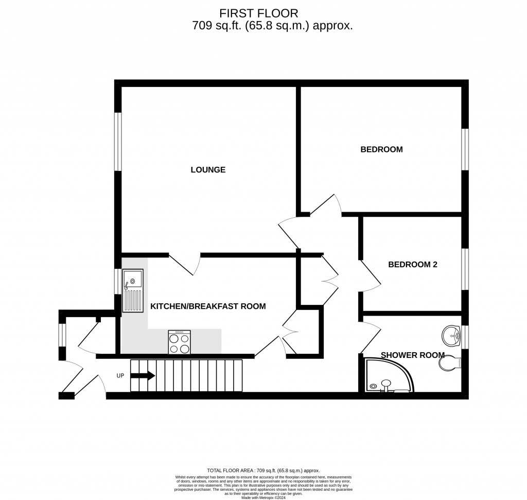 Floorplans For Westerly Court, Ilminster, Somerset, TA19