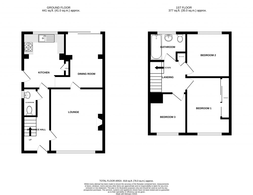 Floorplans For Wessex Close, Chard, Somerset, TA20