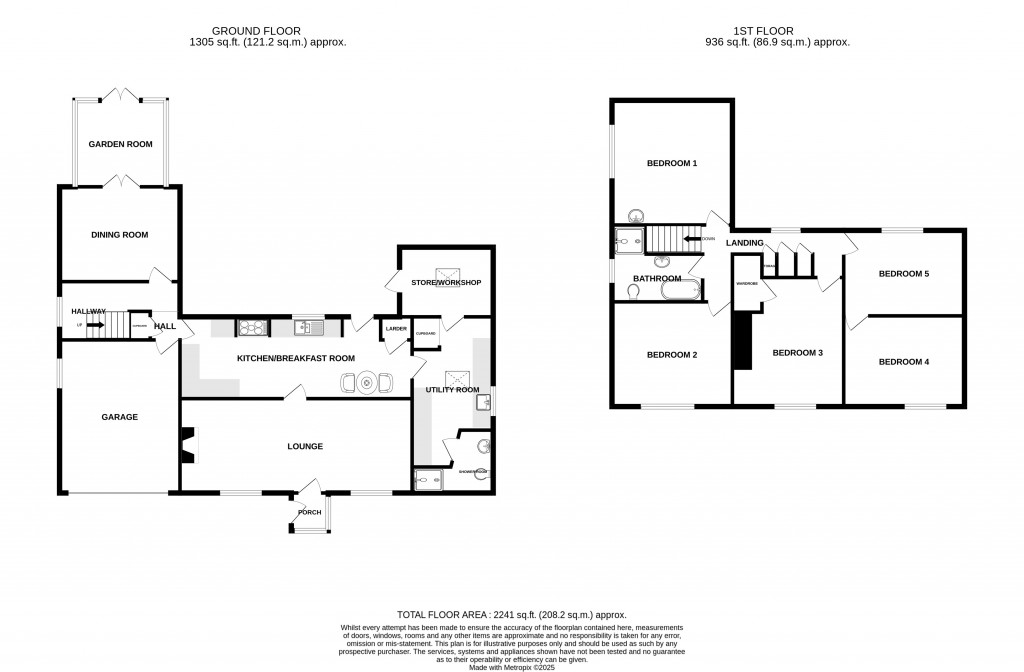 Floorplans For Forton Lane, Forton, Somerset, TA20