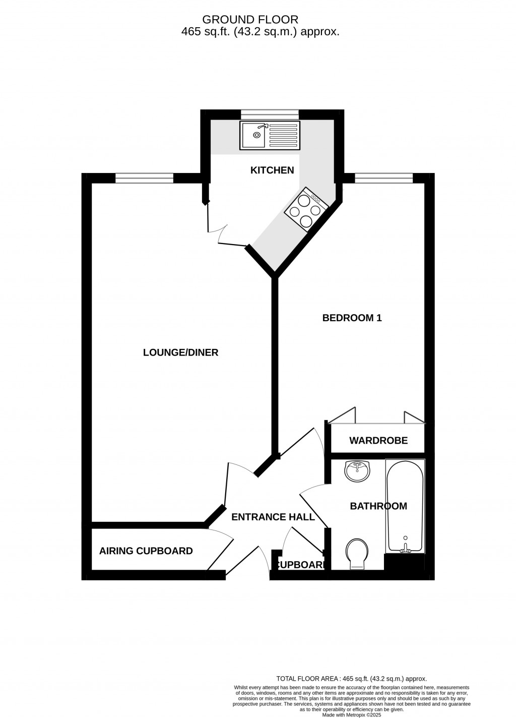 Floorplans For Victoria Court, Chard, Somerset, TA20